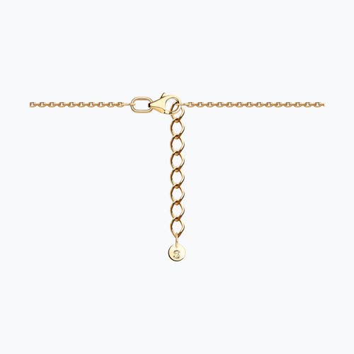 Браслет из золочёного серебра с фианитами из серебро — вид 2