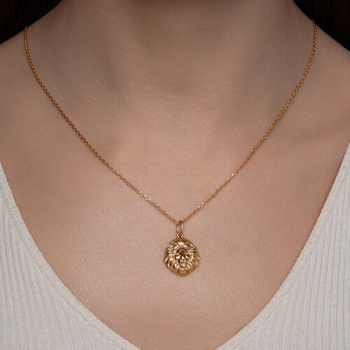 Колье из золочёного серебра из серебро — вид 3