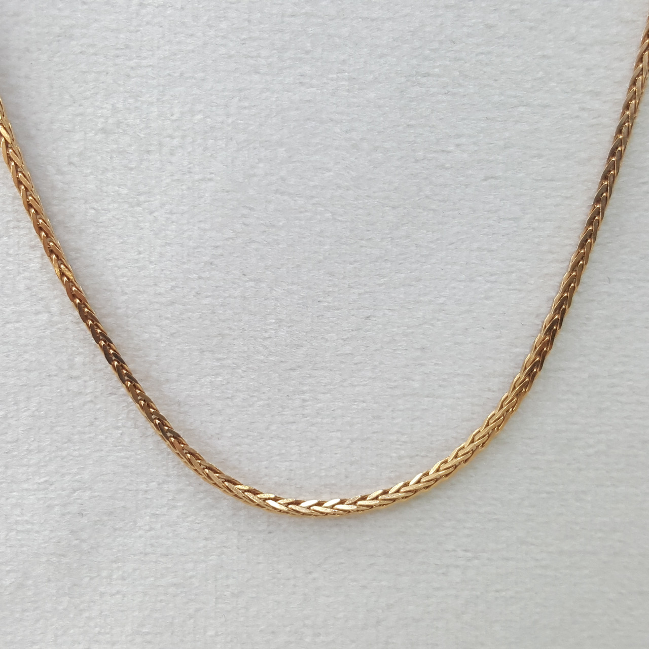 Цепь из золоченого серебра - видео на модели