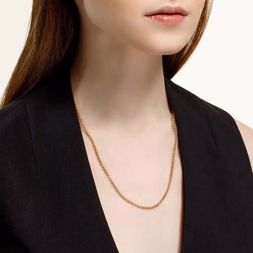 Цепь из золочёного серебра из серебро — вид 3