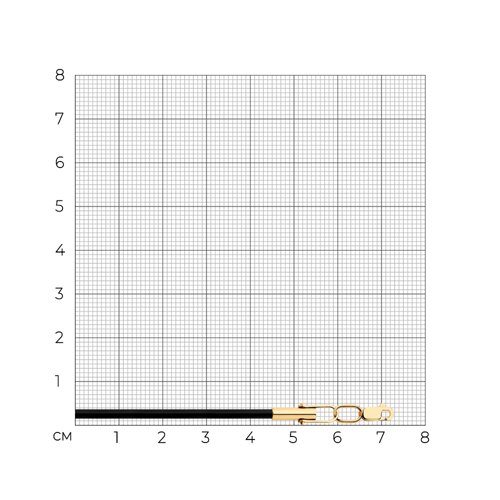 Шнур из золочёного серебра из серебро — вид 3