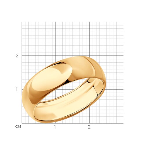 Обручальное кольцо из серебро — вид 4