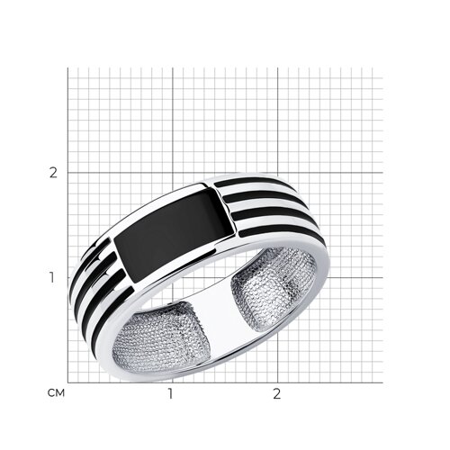 кольцо из серебро — вид 3