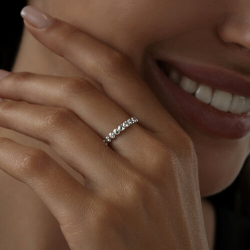 Кольцо из серебра из серебро — вид 4