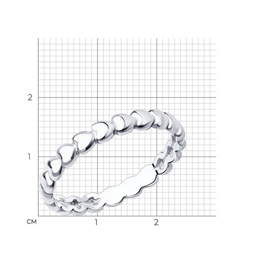 Кольцо из серебра из серебро — вид 6