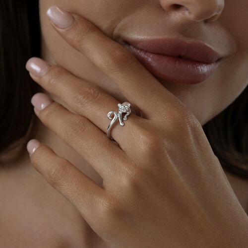 Кольцо из серебра из серебро — вид 3