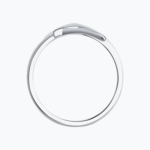 Кольцо из серебра из серебро — вид 2