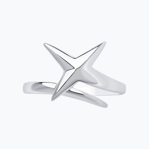 Кольцо из серебра из серебро — вид 3