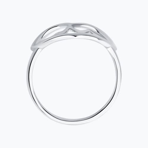 Кольцо из серебра из серебро — вид 2