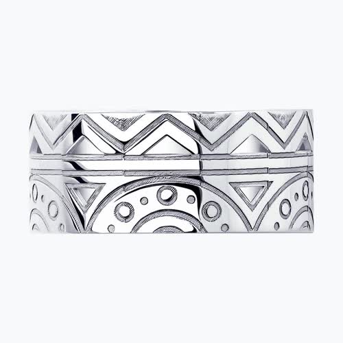 Кольцо из серебра из серебро — вид 2