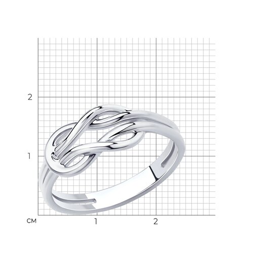 Кольцо из серебра из серебро — вид 5