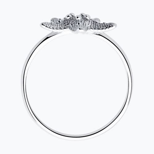 Кольцо из серебра из серебро — вид 2