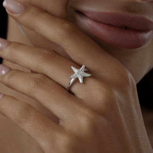 Кольцо из серебра из серебро — вид 3