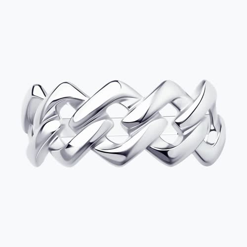 Кольцо из серебра из серебро — вид 2