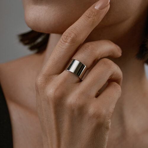 Кольцо из серебра из серебро — вид 3