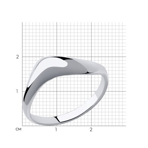 Кольцо из серебра из серебро — вид 5