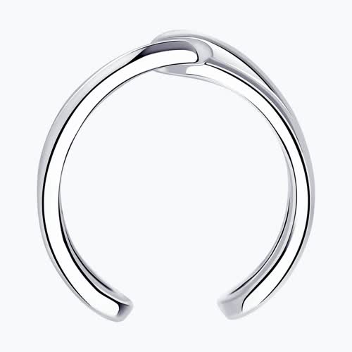 Кольцо из серебра из серебро — вид 2