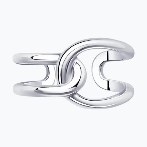 Кольцо из серебра из серебро — вид 3