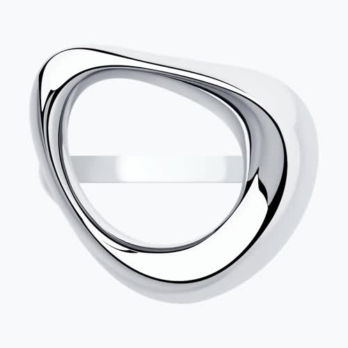 Кольцо из серебра из серебро — вид 2