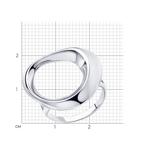 Кольцо из серебра из серебро — вид 6