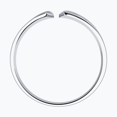 Кольцо из серебра из серебро — вид 2