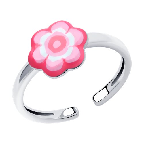 Кольцо из серебра с эмалью - видео