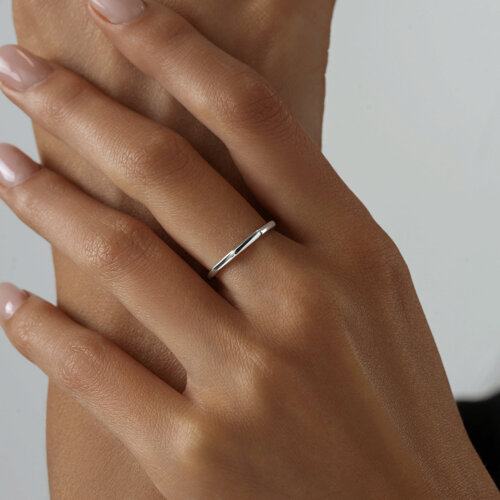 Кольцо из серебра из серебро — вид 5