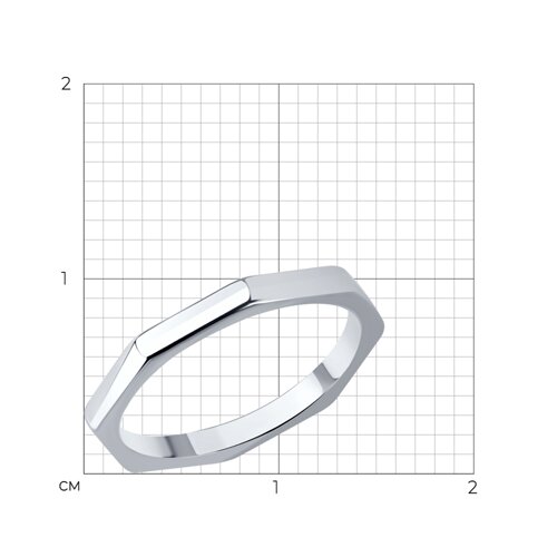 Кольцо из серебра из серебро — вид 7