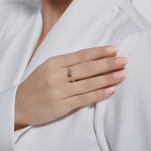 Кольцо из серебра из серебро — вид 3