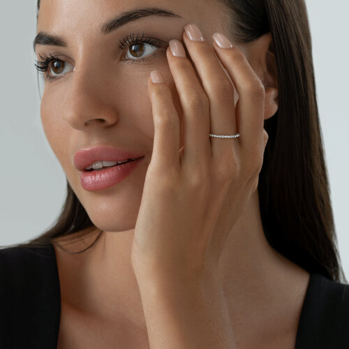 Кольцо из серебра из серебро — вид 6