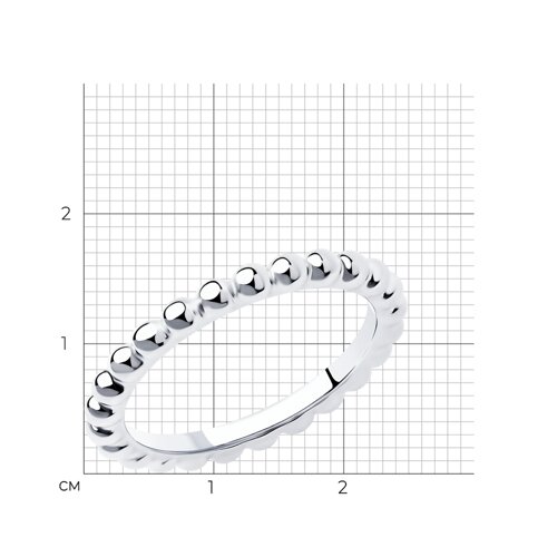 Кольцо из серебра из серебро — вид 7