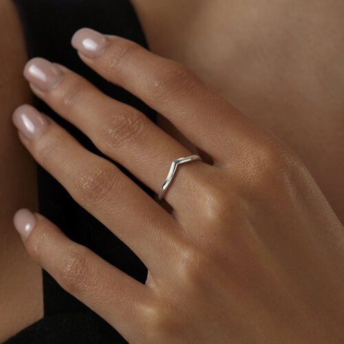 Кольцо из серебра из серебро — вид 5