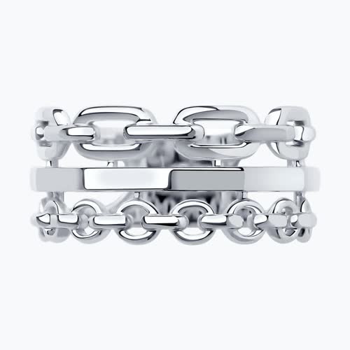 Кольцо из серебра из серебро — вид 3