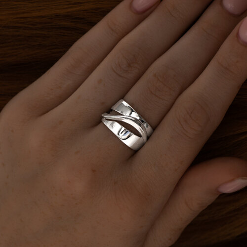 Кольцо из серебра из серебро — вид 2