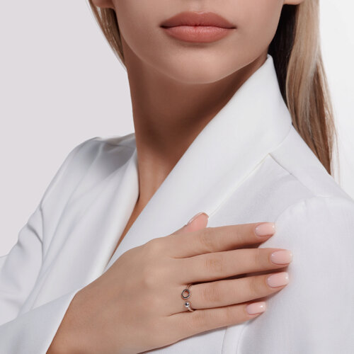 Кольцо из серебра из серебро — вид 3