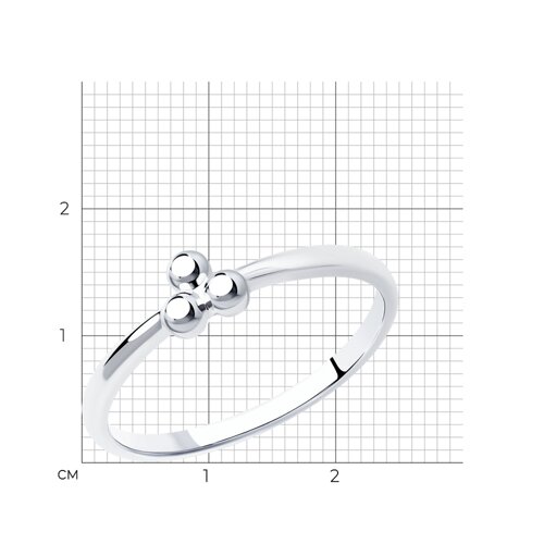 Кольцо из серебра из серебро — вид 5