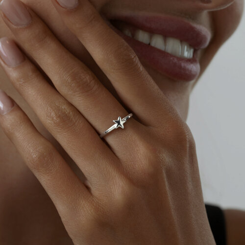 Кольцо из серебра из серебро — вид 4