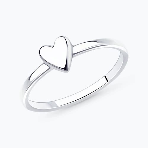 Кольцо из серебра - видео на модели