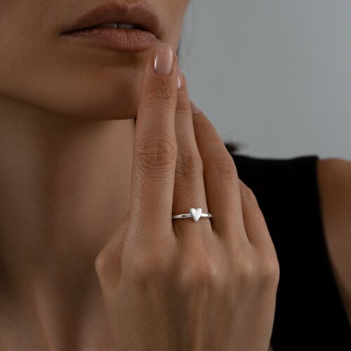 Кольцо из серебра из серебро — вид 3