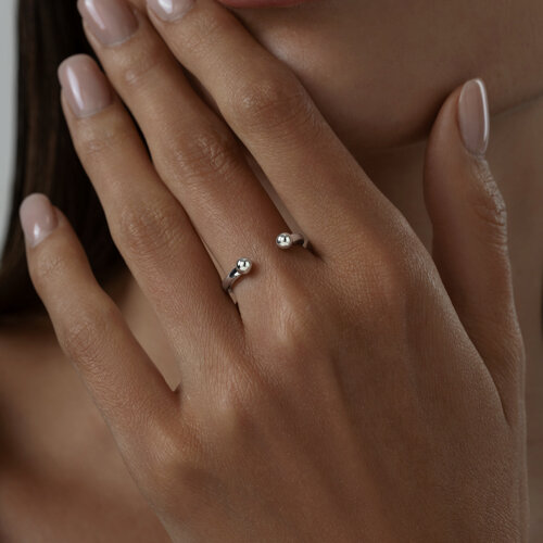 Кольцо из серебра из серебро — вид 3