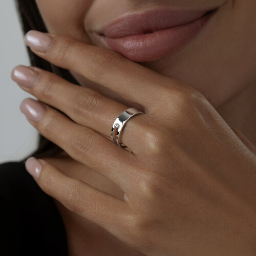 Кольцо из серебра из серебро — вид 3