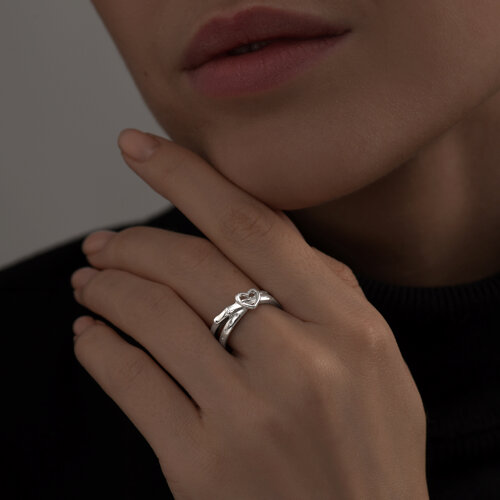 кольцо из серебро — вид 2