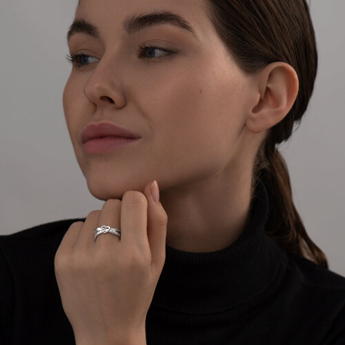 кольцо из серебро — вид 3