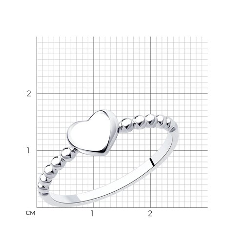 Кольцо из серебра из серебро — вид 5