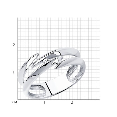 Кольцо из серебра из серебро — вид 3