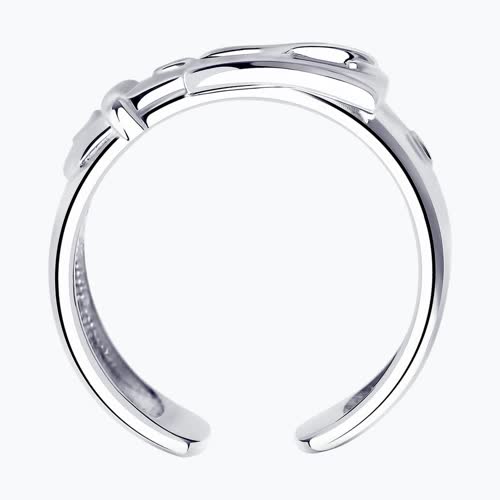 Кольцо из серебра из серебро — вид 2