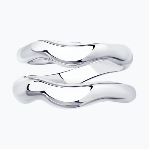 Кольцо из серебра из серебро — вид 2