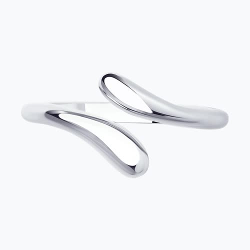 Кольцо из серебра из серебро — вид 2