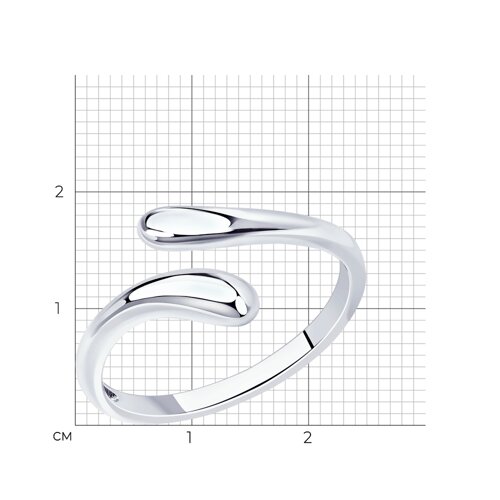 Кольцо из серебра из серебро — вид 3