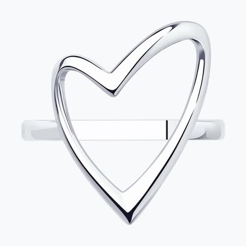 Кольцо из серебра из серебро — вид 2